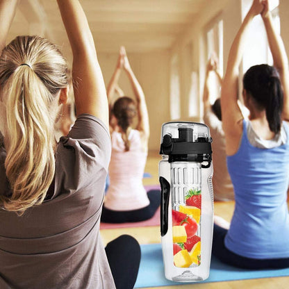 1000ml Water Fruit Bottle BPA Free Plastic Sport Fruit Infuser Water B